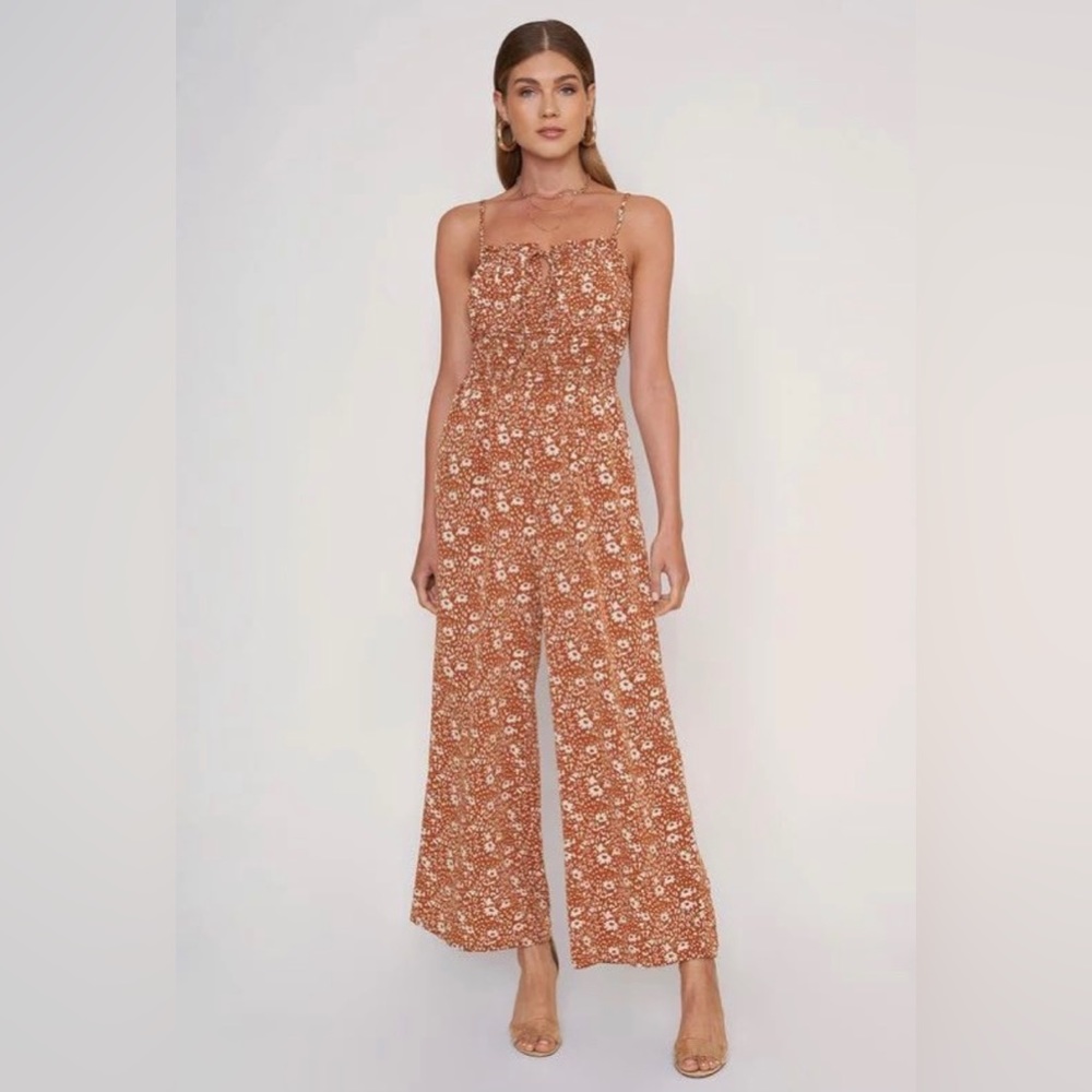 Floral jumpsuit
